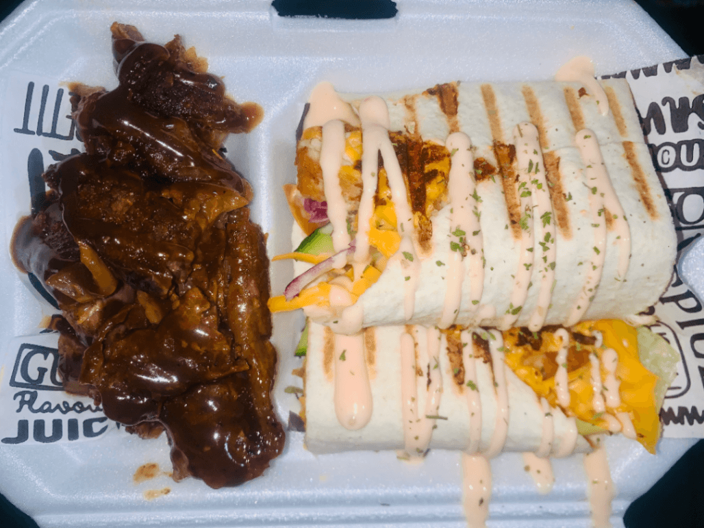 Foldover and BBQ Ribs