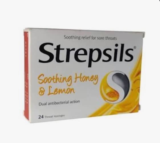 Strepsils Soothing Honey and Lemon 24 Lozenges