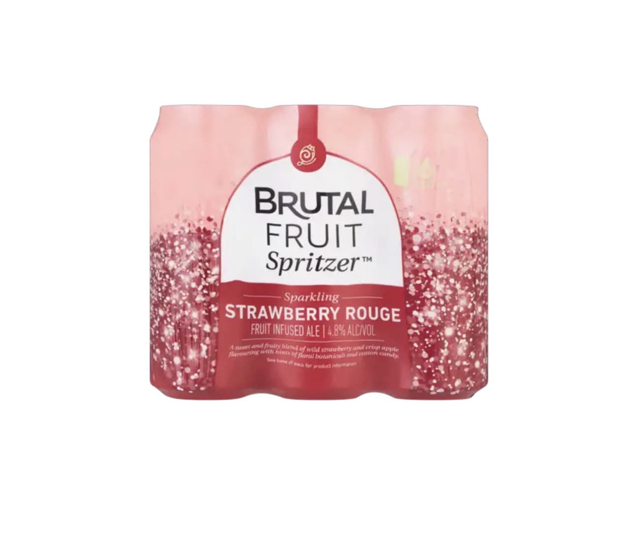 Brutal Fruit Strawberry Rouge Spritzer 6 x 500ml