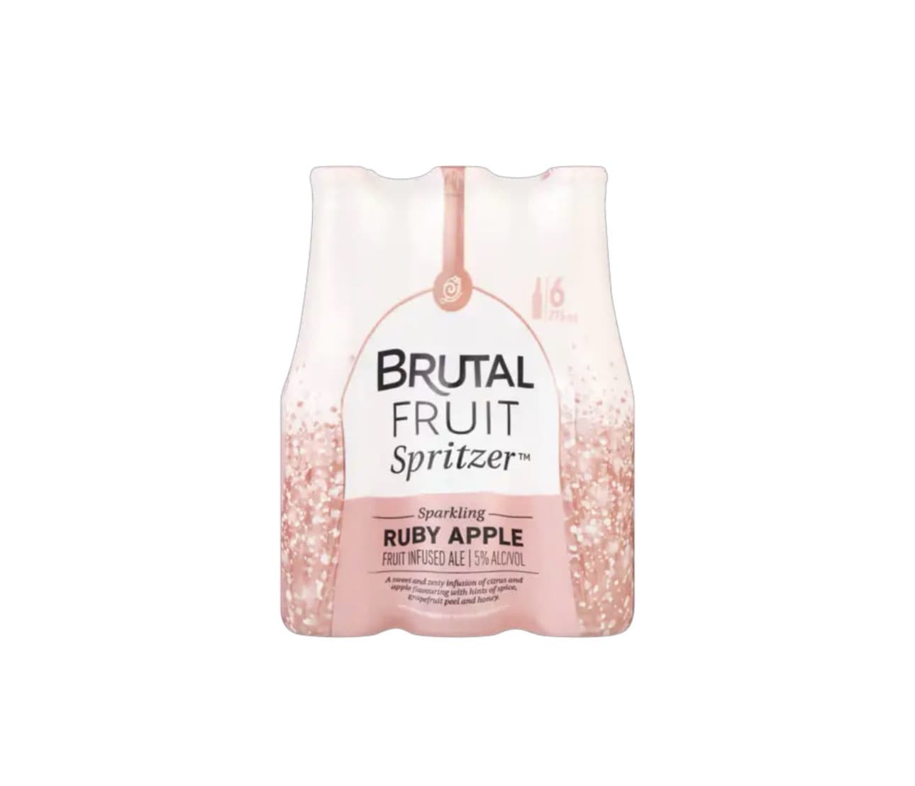 Brutal Fruit Ruby Apple Spritzer 6 x 275ml