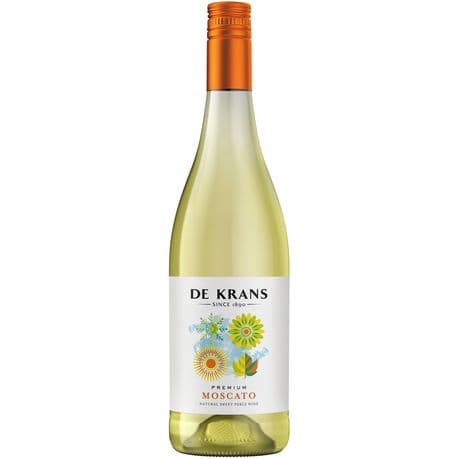De Krans White Moscato 750ml