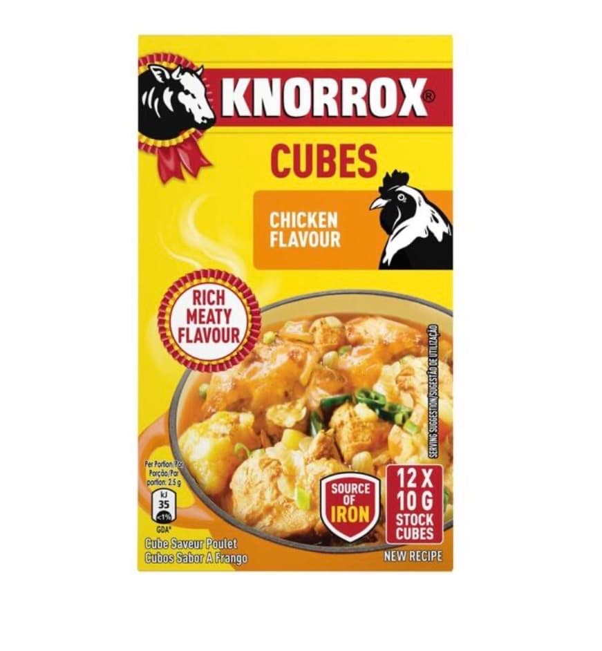 Knorrox Cubes Chicken Flavour 12 x 10G