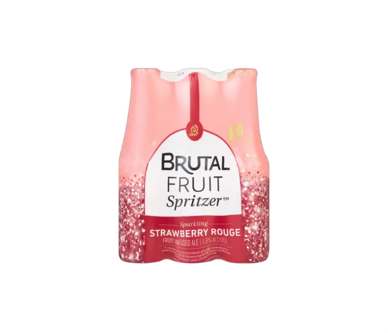 Brutal Fruit Strawberry Rouge Spritzer 6 x 275ml
