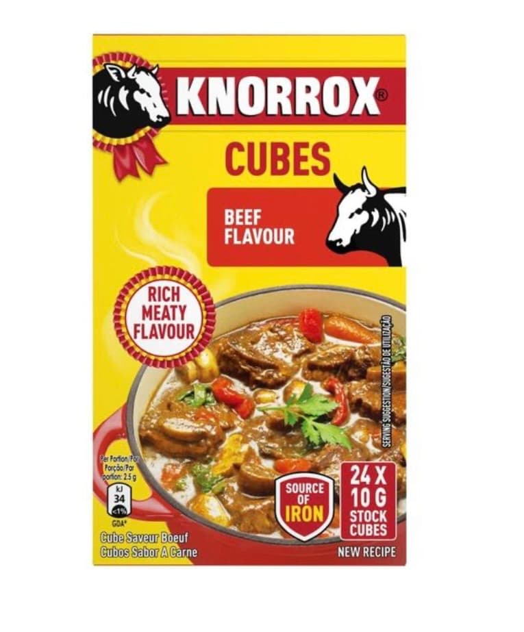 Knorrox Cubes Beef Flavour 24 x 10G